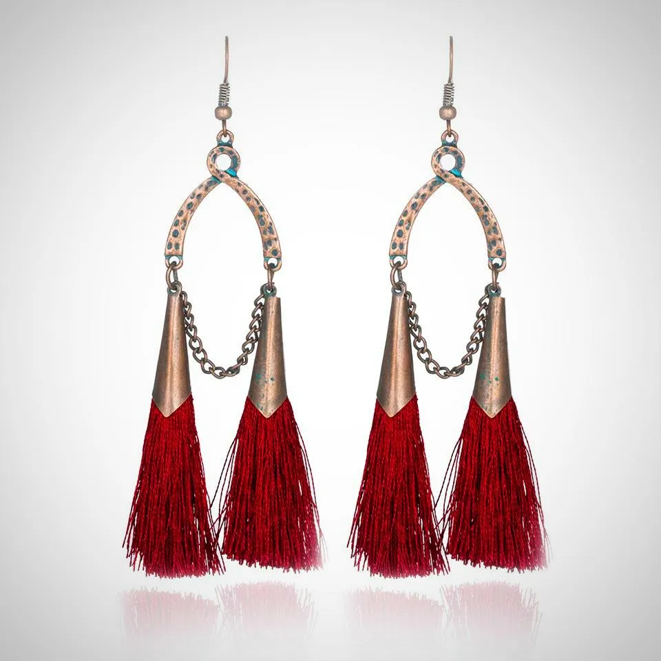 Belize Tassel Earrings