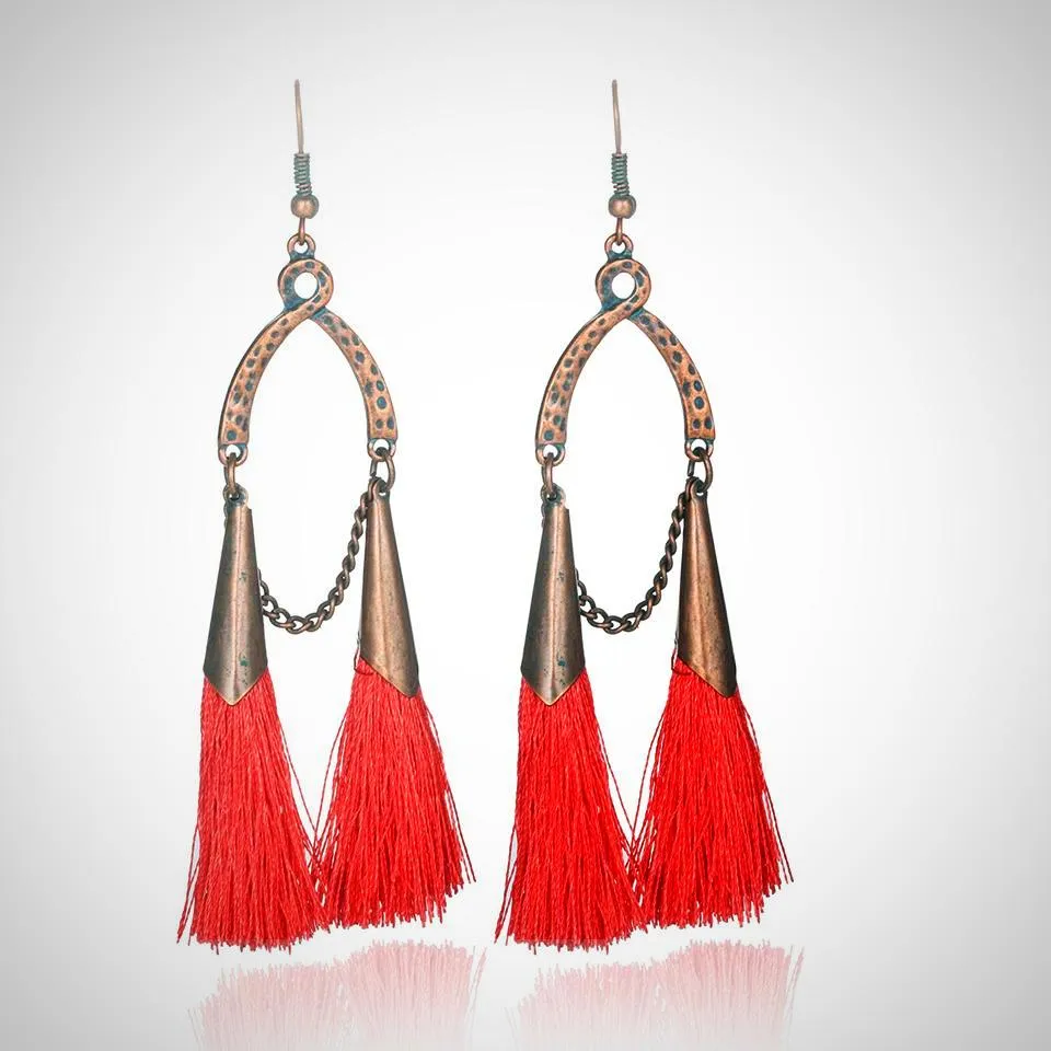 Belize Tassel Earrings