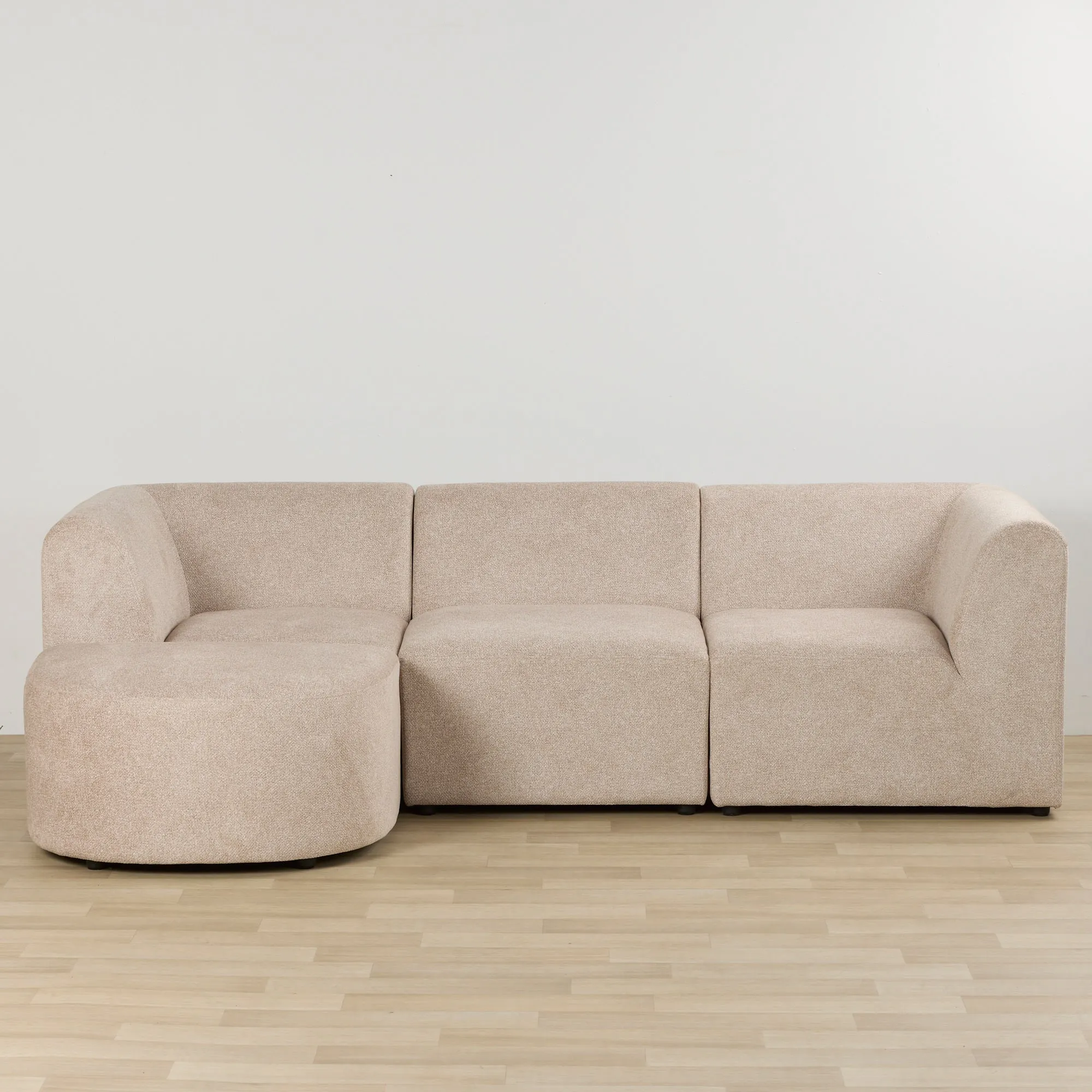 Bernie 3-Seat Sofa - Natural