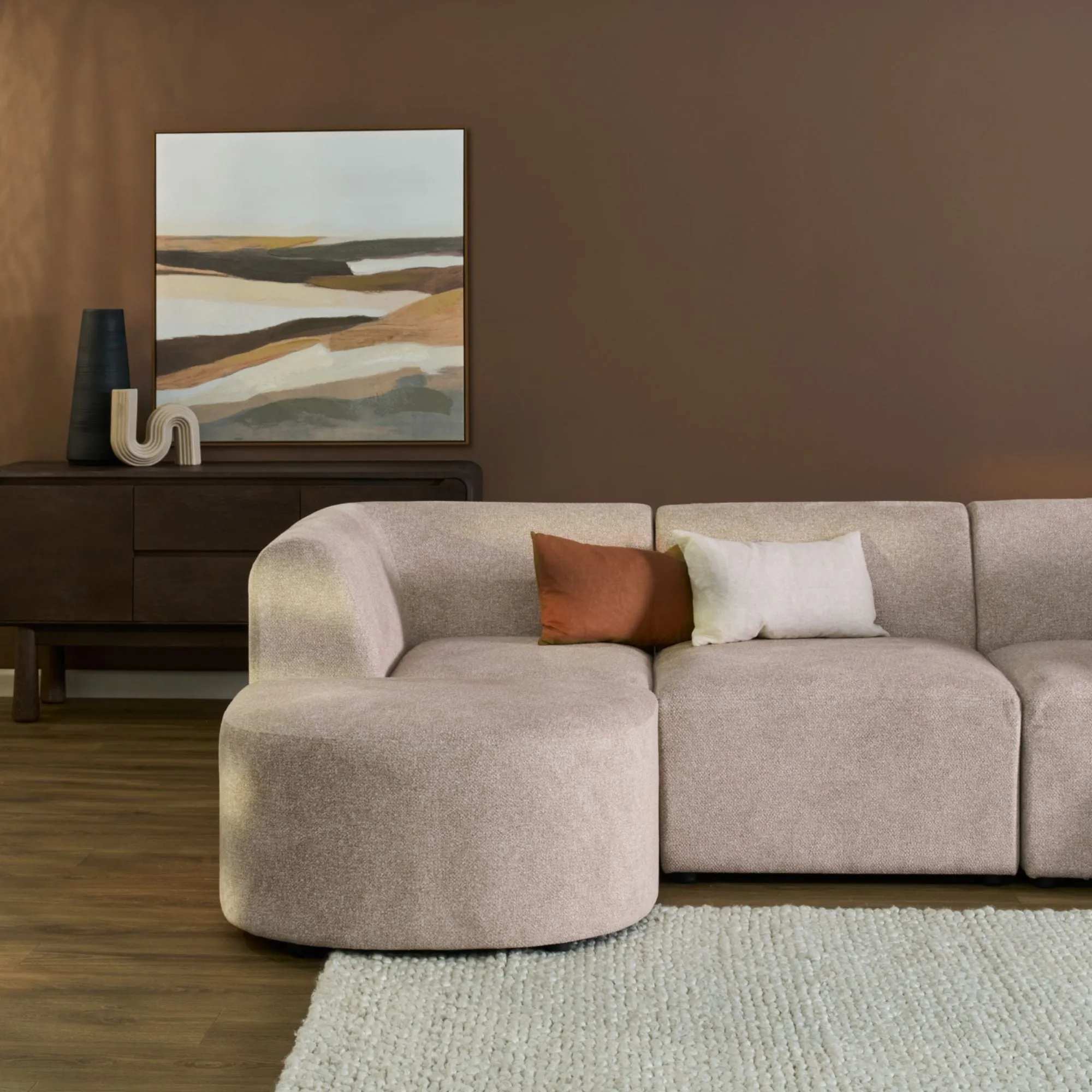Bernie 3-Seat Sofa - Natural
