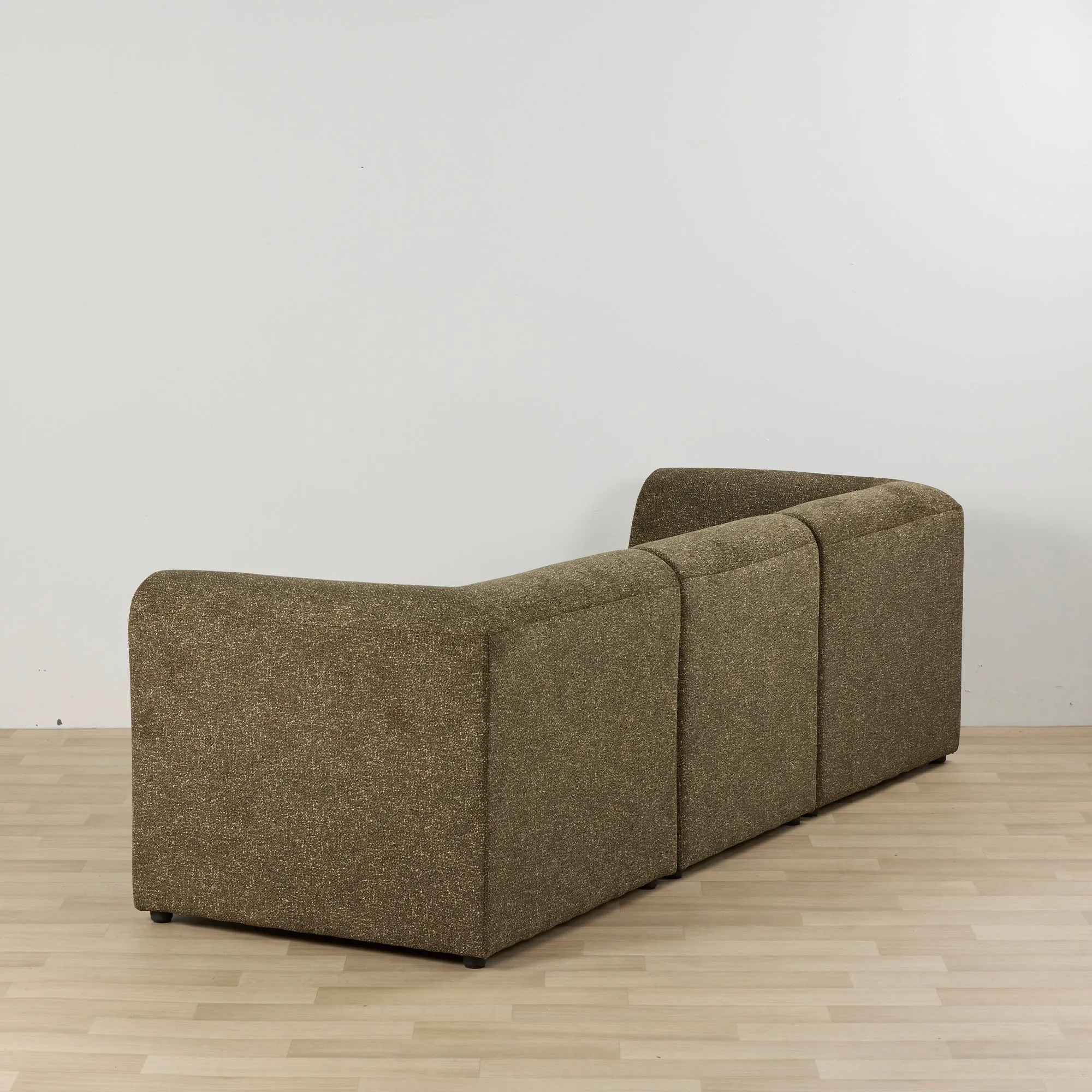 Bernie 3-Seat Sofa - Olive