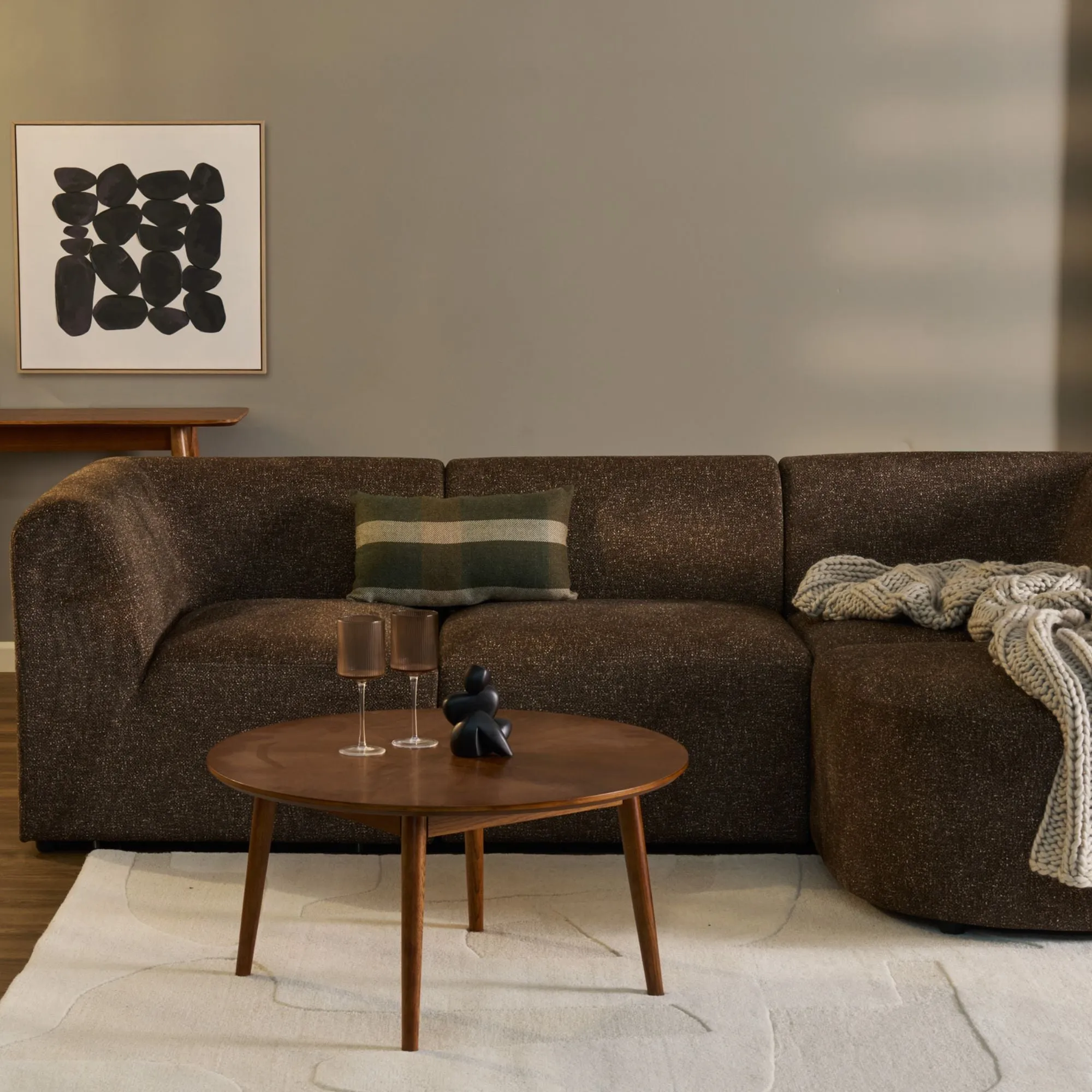 Bernie 3-Seat Sofa - Olive
