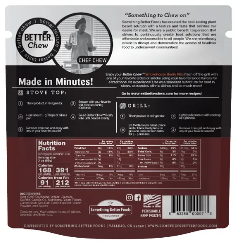 Better Chew - Beefy Ribs - 7oz