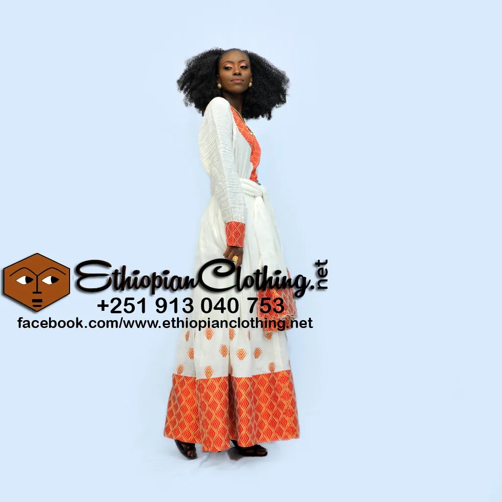 Bitanya Ethiopian traditional dress new style