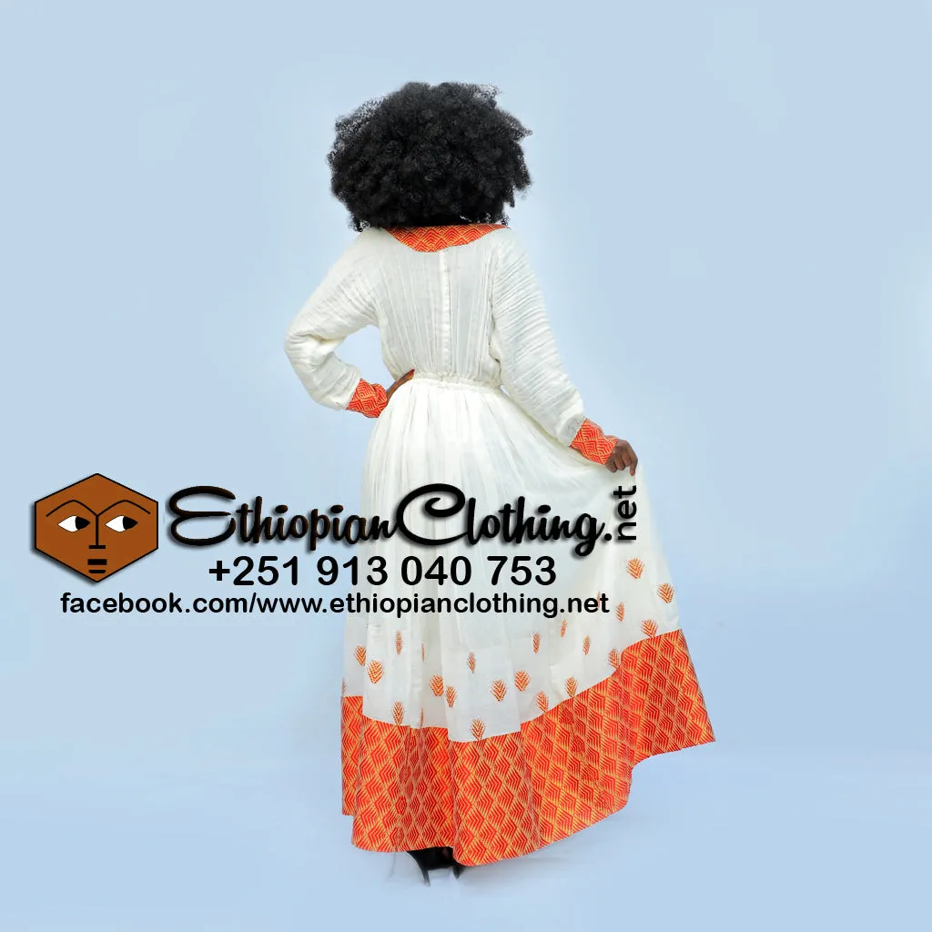 Bitanya Ethiopian traditional dress new style