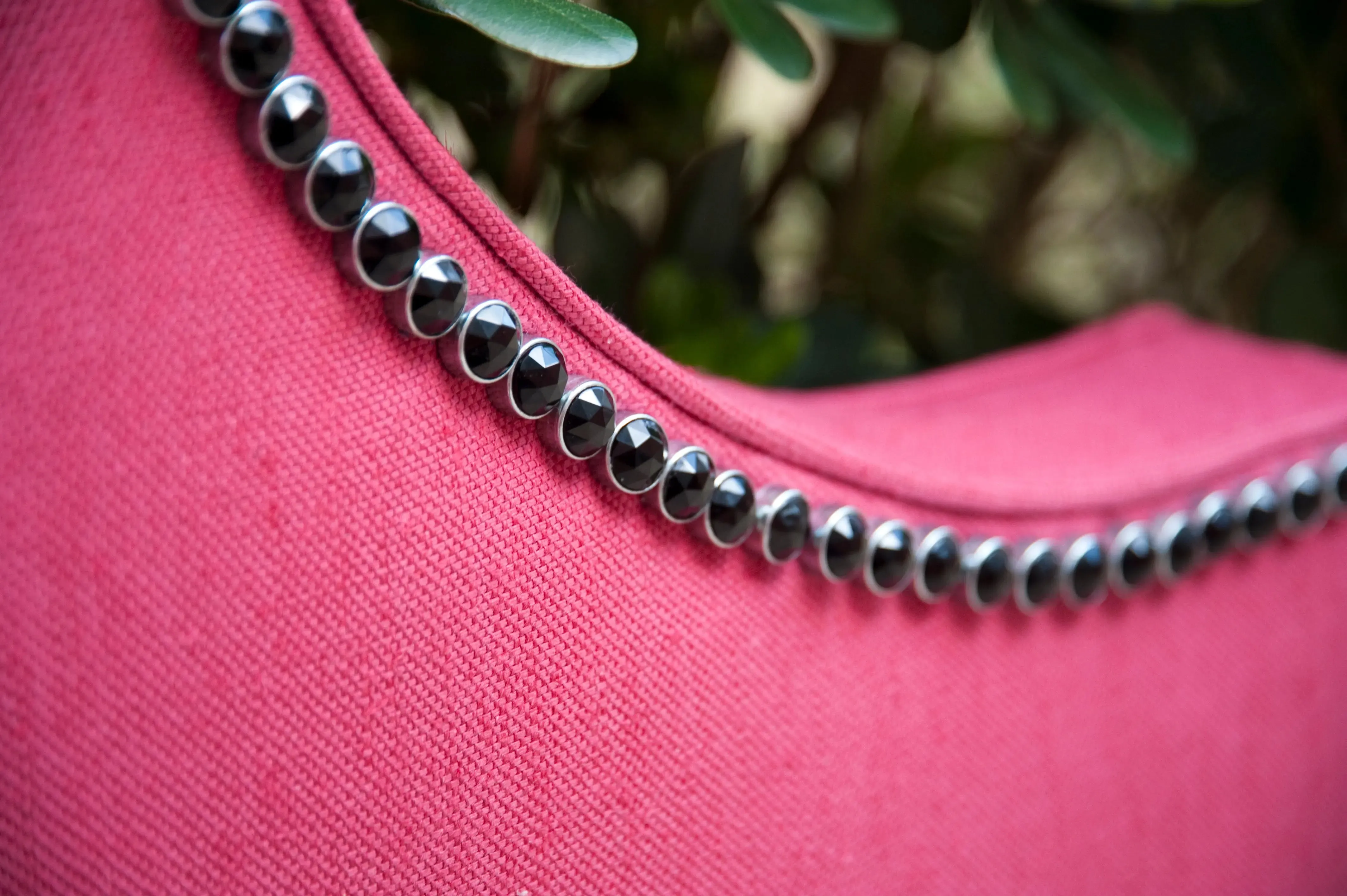 Black Diamond Crystal Upholstery Tack