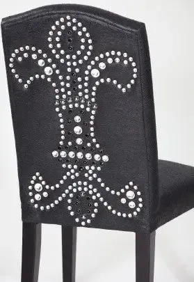Black Diamond Crystal Upholstery Tack