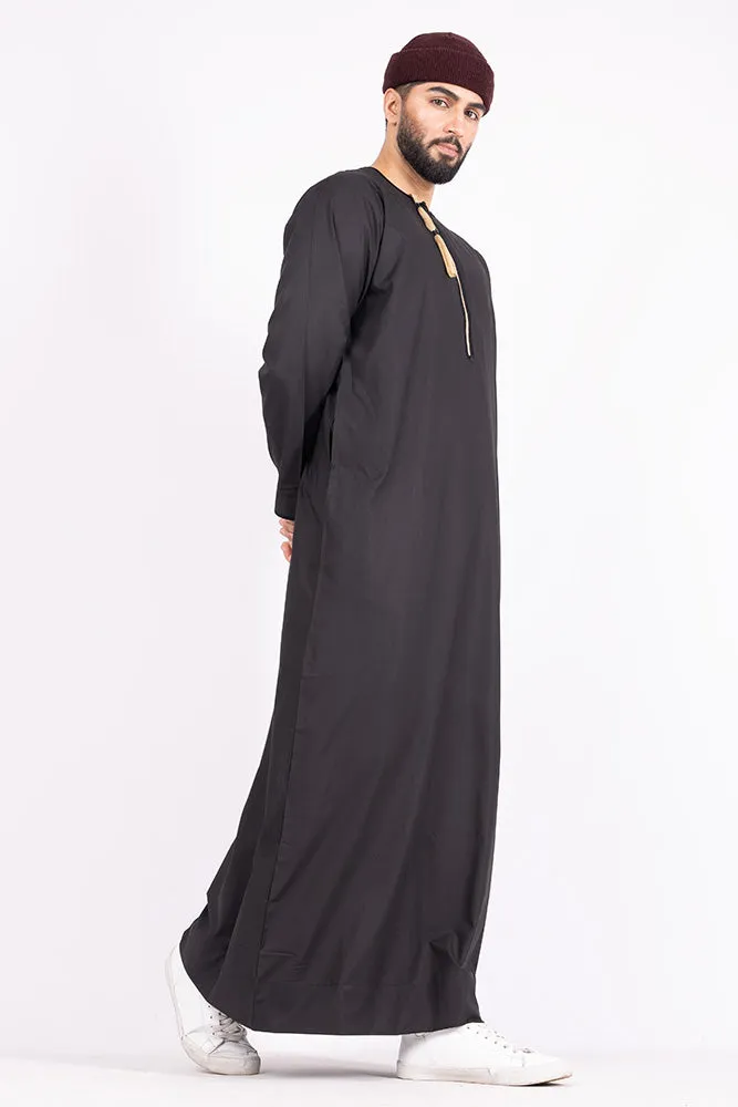 Black Habeel Thobe