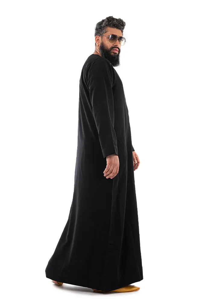 Black Men Arab Omani Jubba