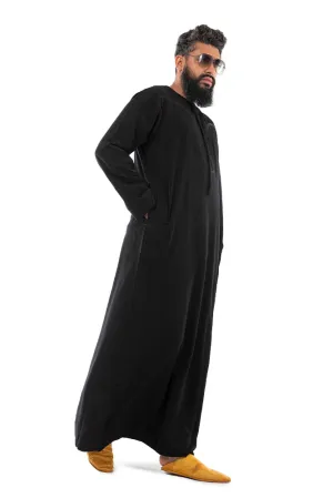 Black Men Arab Omani Jubba