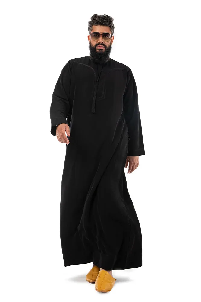 Black Men Arab Omani Jubba