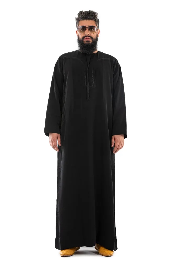 Black Men Arab Omani Jubba