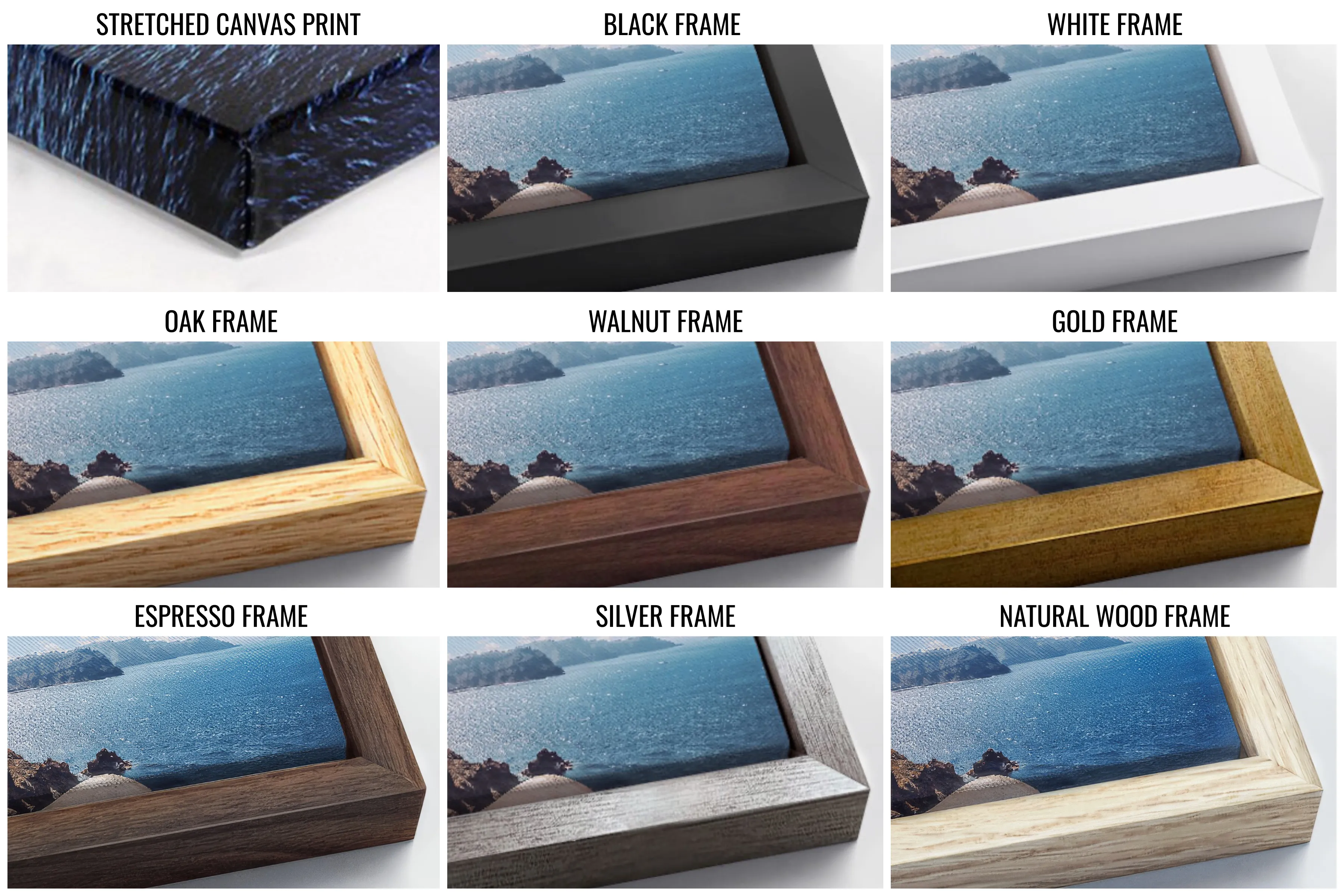 Black Red Gold Geometric Modern Horizontal Above Bed Wall Art