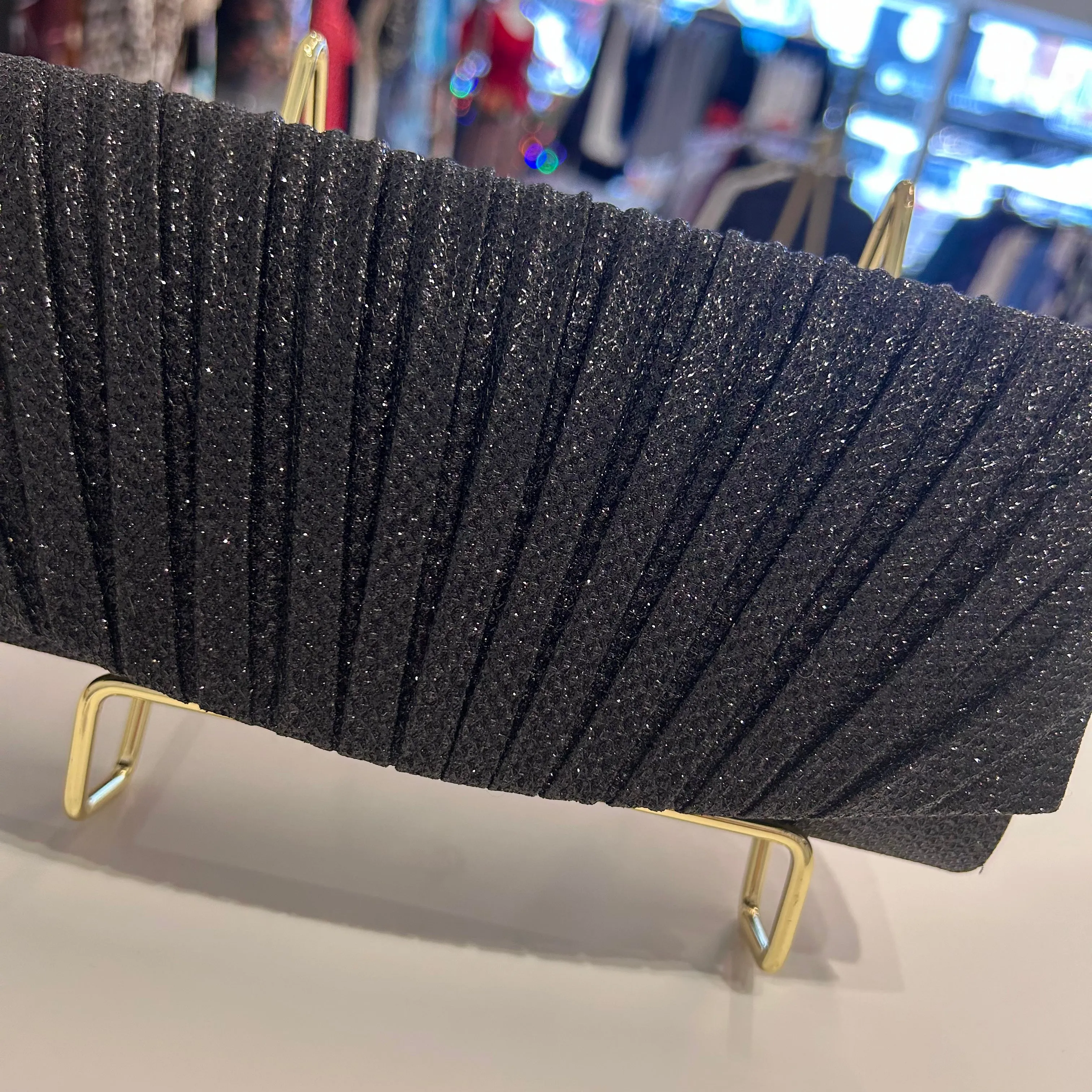 Black Sparkly Evening Bag