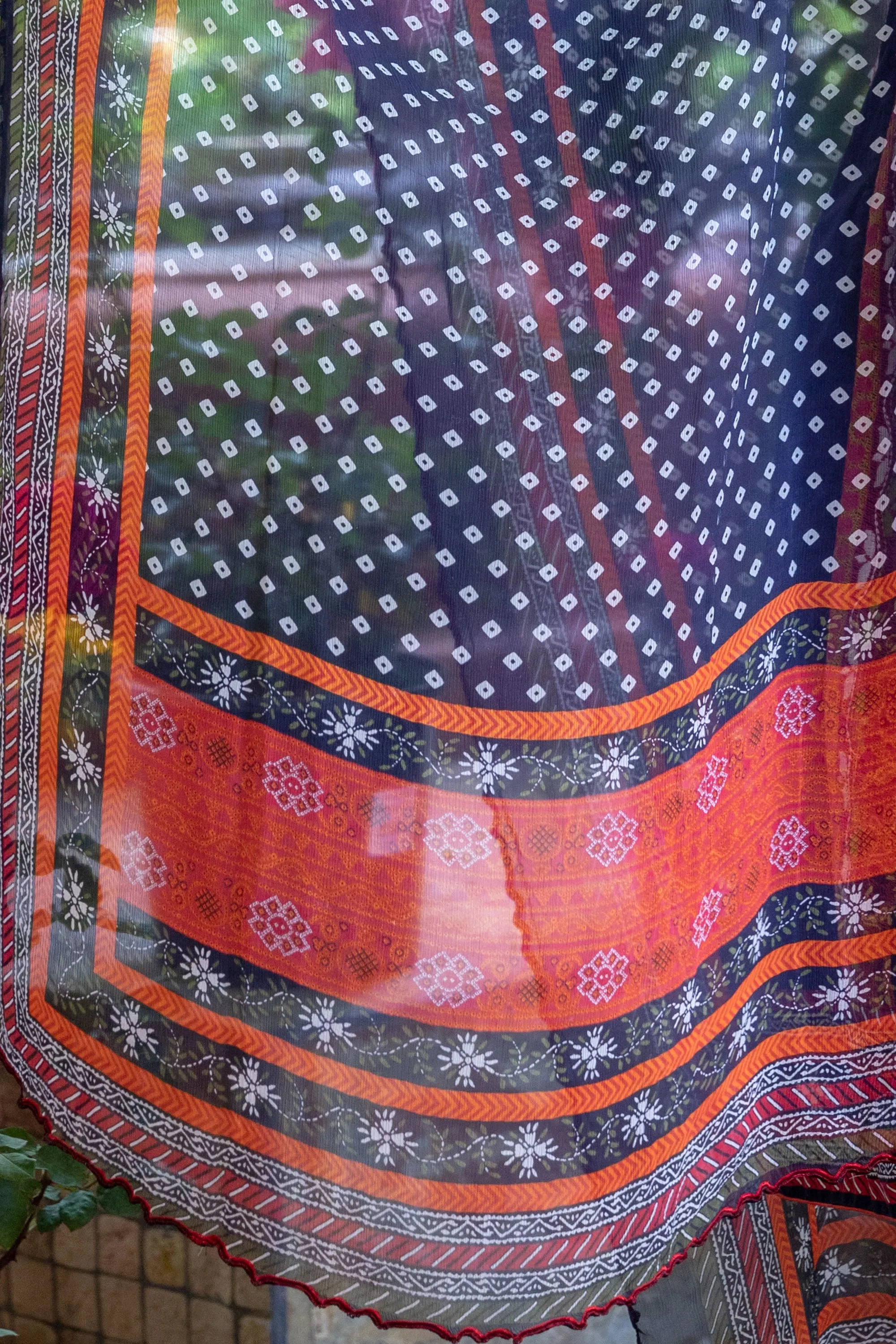 Blue Cotton Embroidery Suit Salwar Kameez
