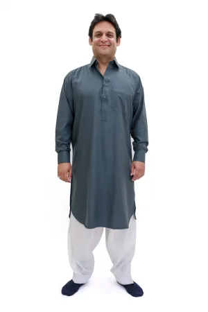 Blue Grey Men's Shirt