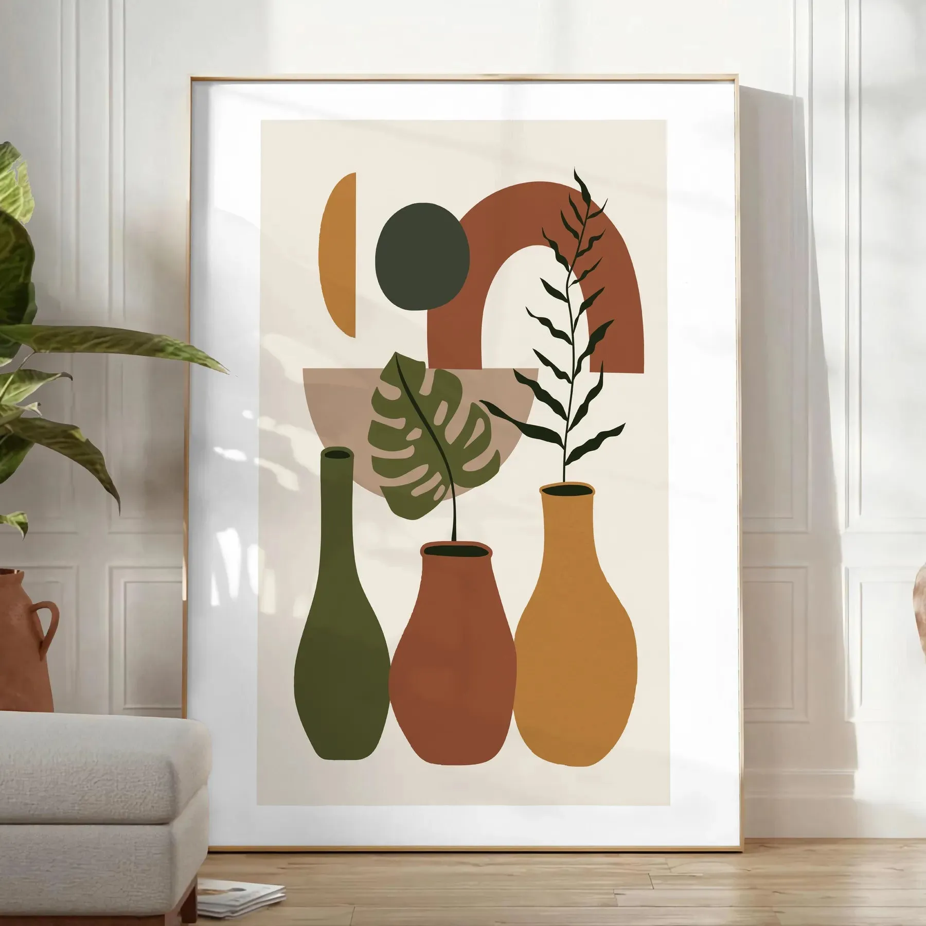 Bohemian Abstract Print
