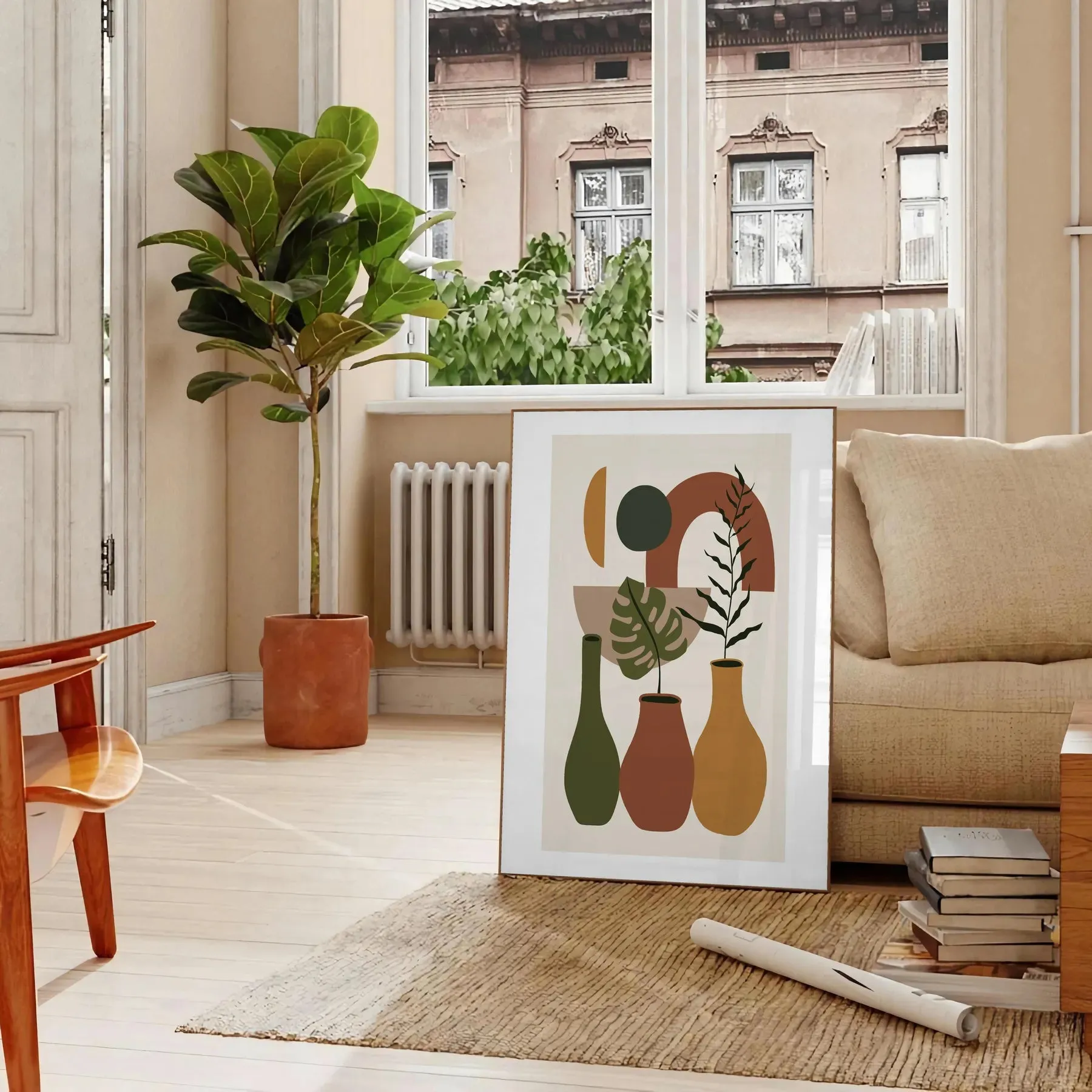 Bohemian Abstract Print