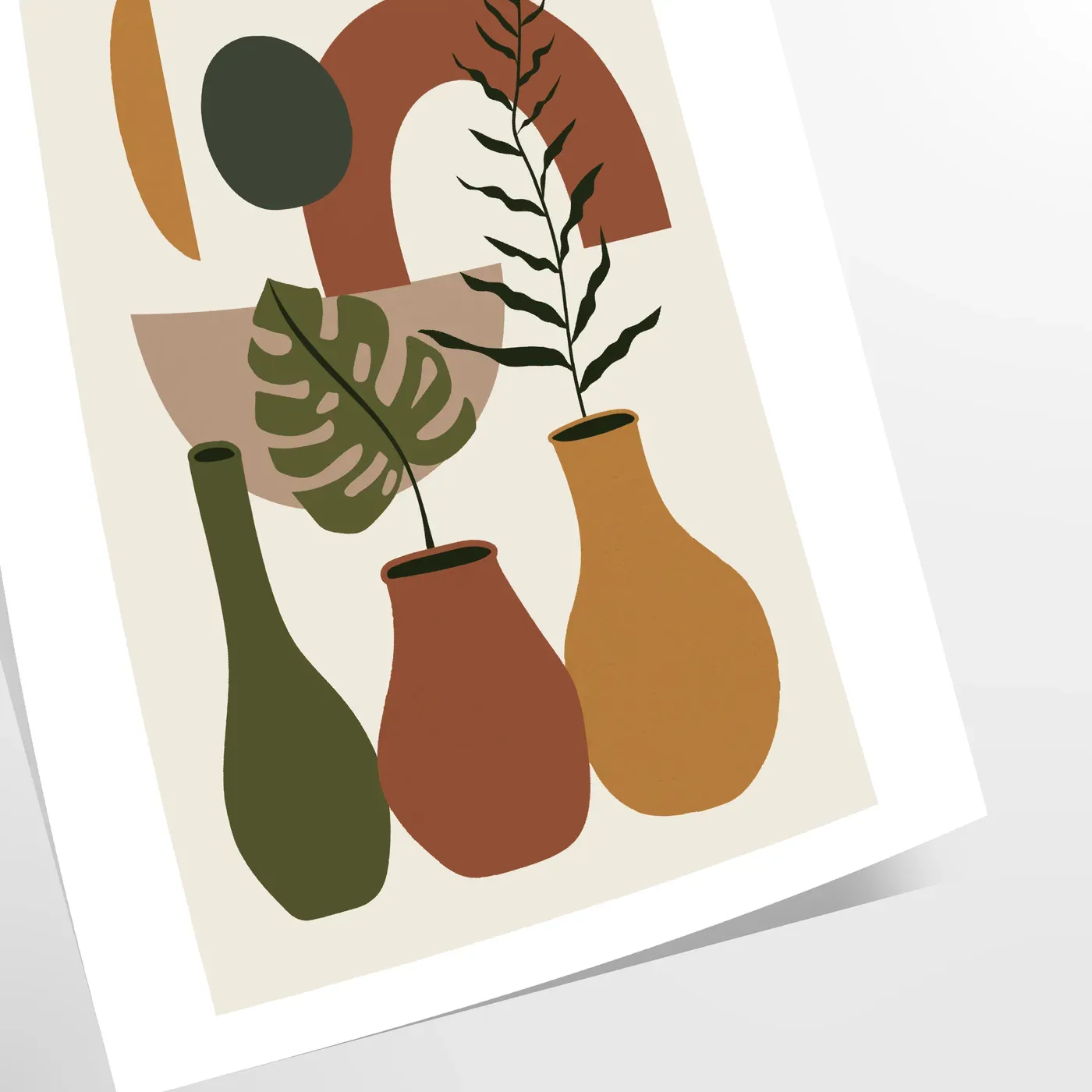 Bohemian Abstract Print