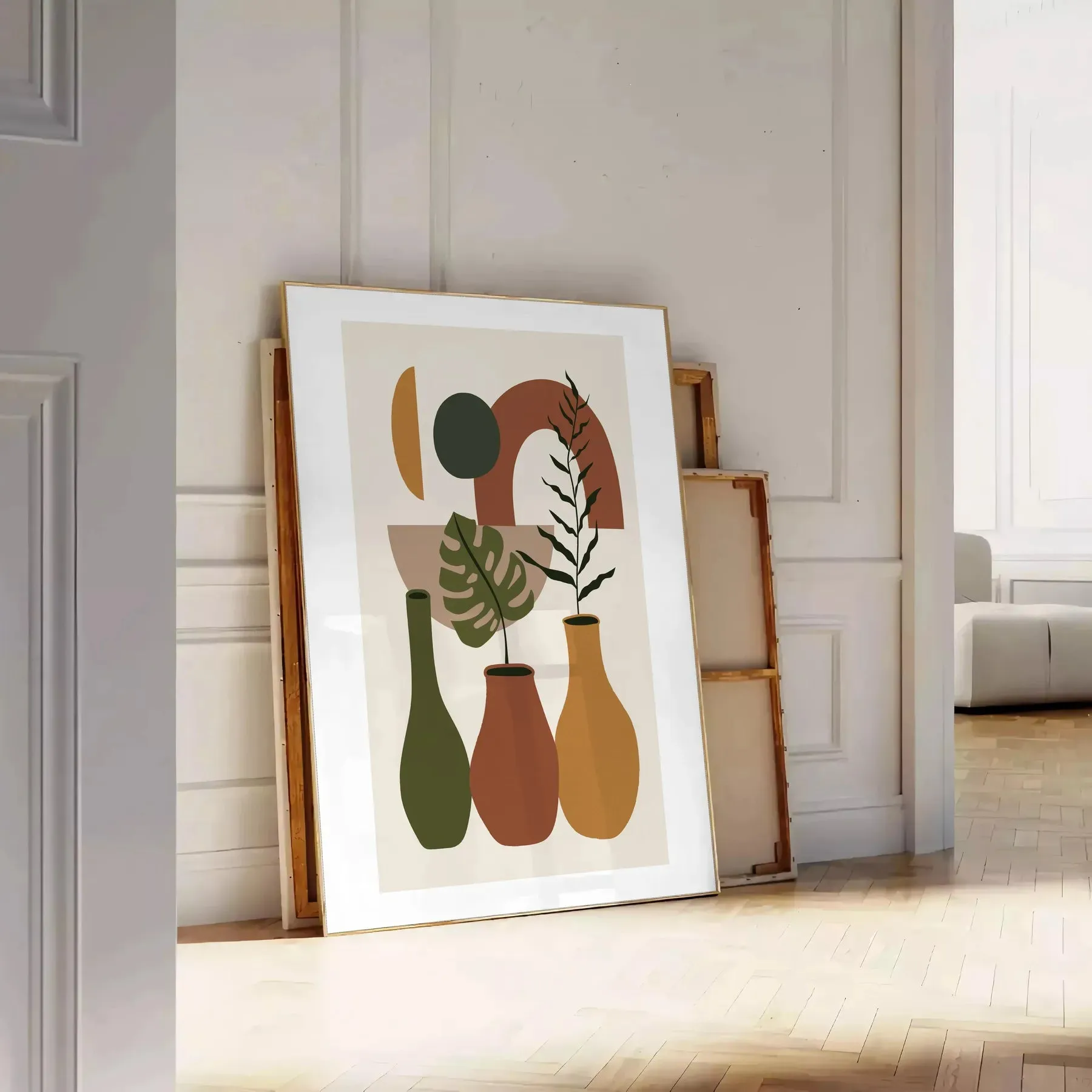 Bohemian Abstract Print