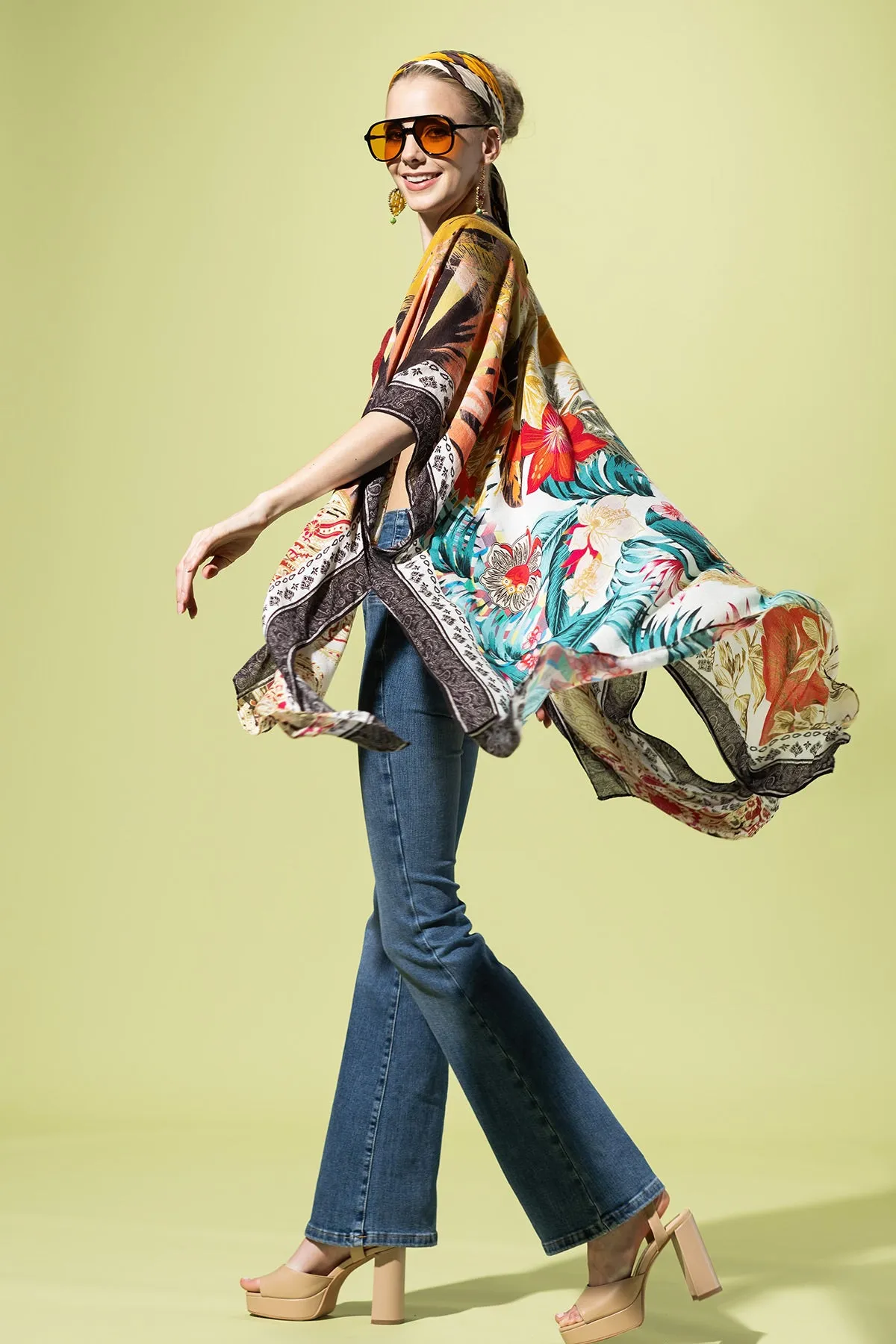 Bohemian Blossom Kimono