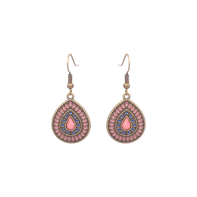 Bohemian Drip Tassel Earrings