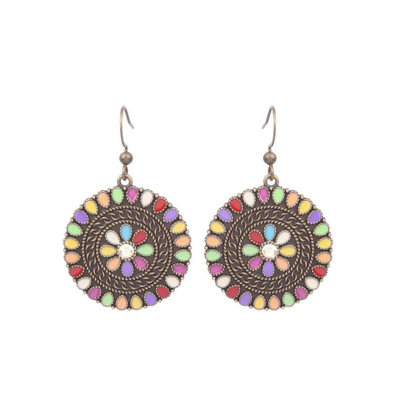Bohemian Drip Tassel Earrings