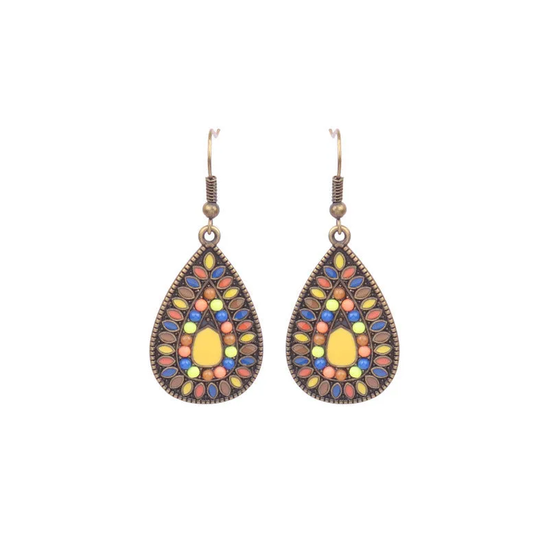 Bohemian Drip Tassel Earrings