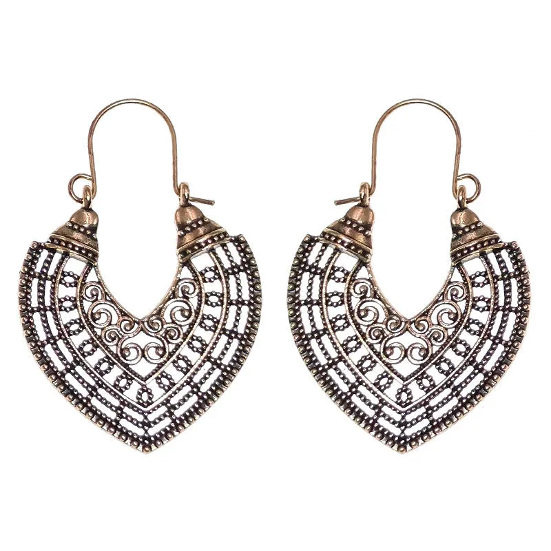 Bohemian Mizhu Tassel Vintage Earrings