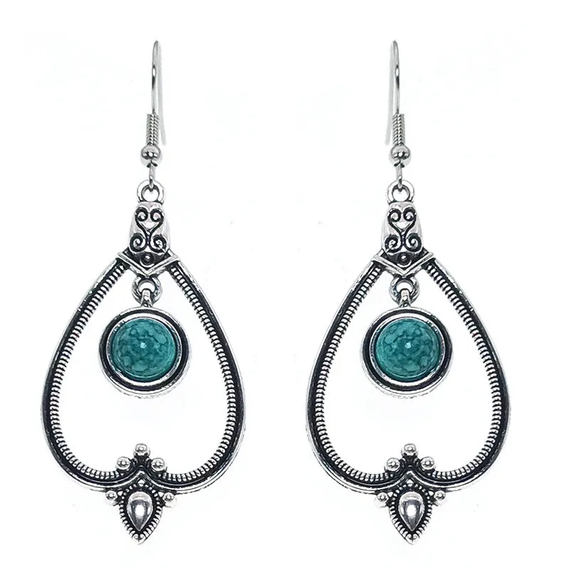 Bohemian Mizhu Tassel Vintage Earrings