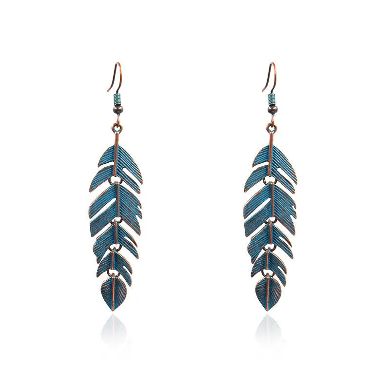 Bohemian Mizhu Tassel Vintage Earrings
