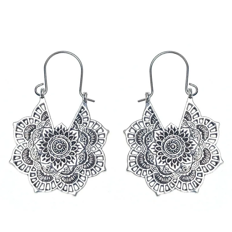 Bohemian Mizhu Tassel Vintage Earrings