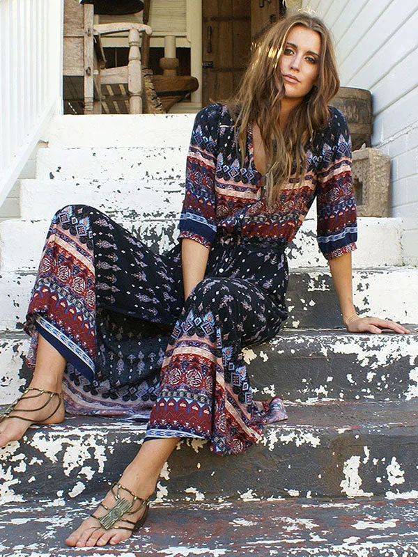 Bohemian Print Dress