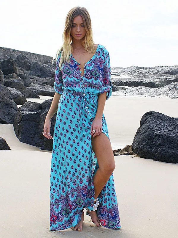 Bohemian Print Dress