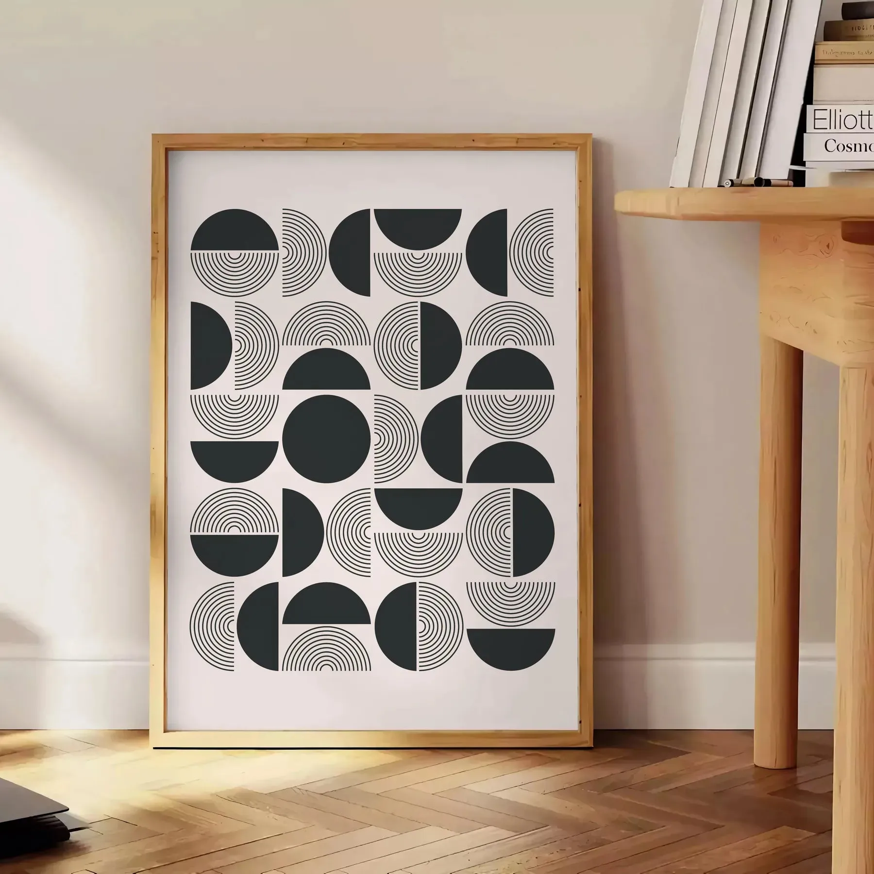Boho Abstract Print Bohemian Wall 7