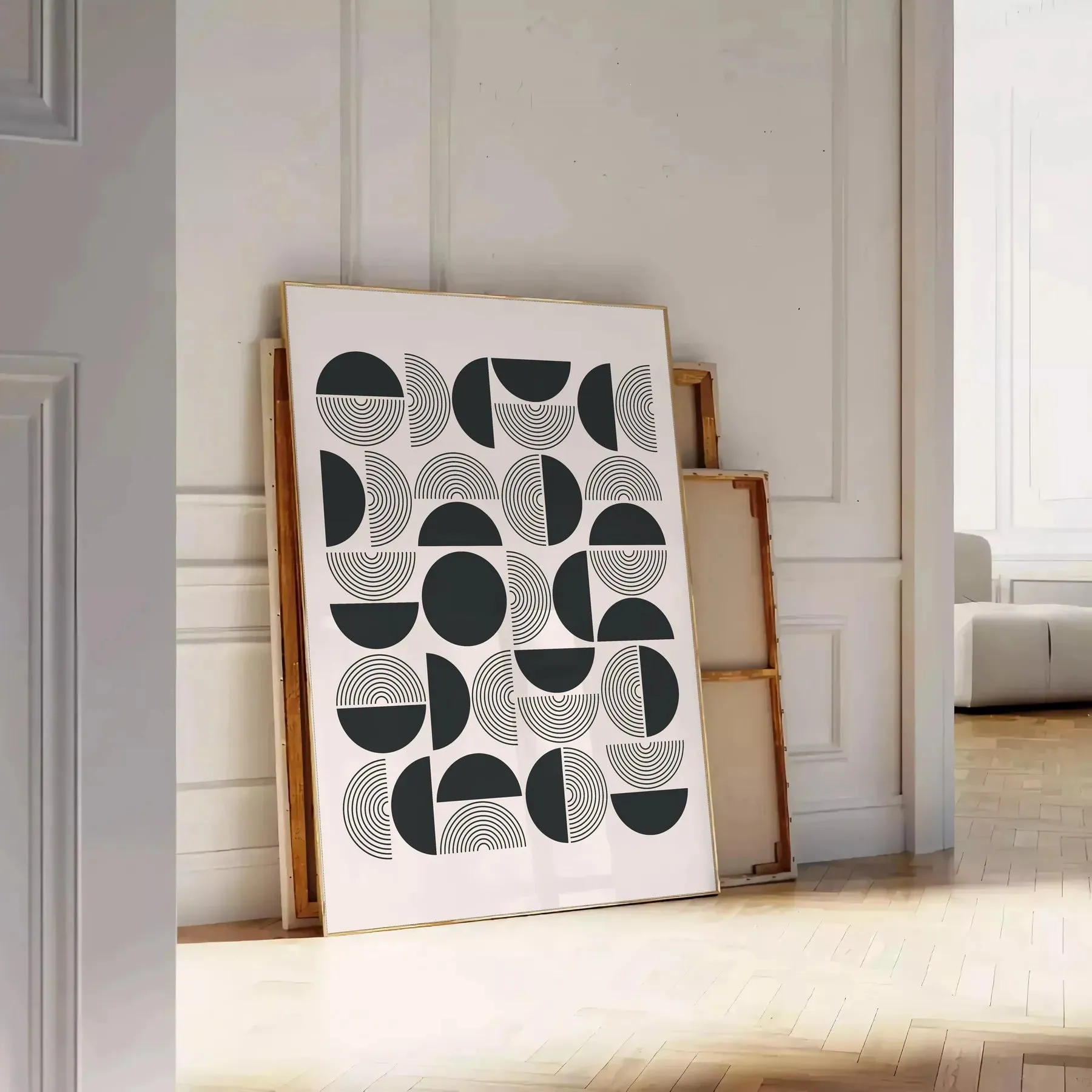 Boho Abstract Print Bohemian Wall 7