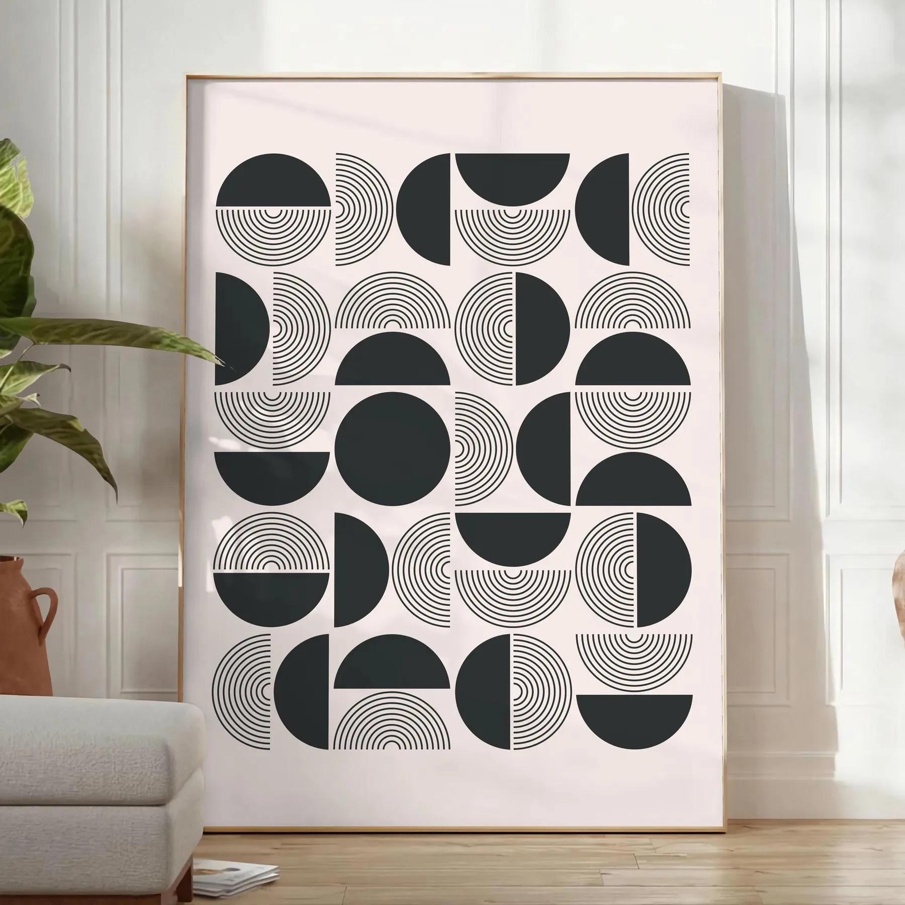 Boho Abstract Print Bohemian Wall 7