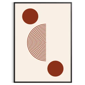 Boho Abstract Print Bohemian Wall Art 6