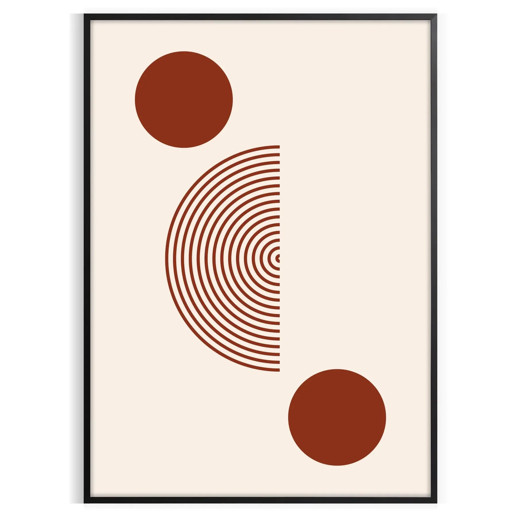Boho Abstract Print Bohemian Wall Art 6