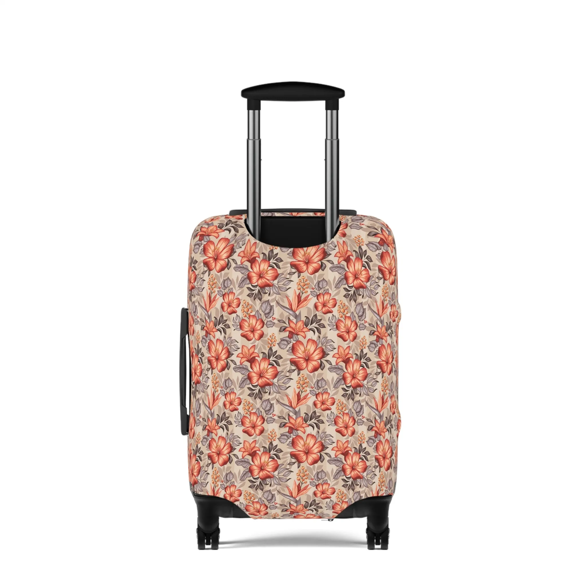 Boho Floral Luggage Cover - Trendy Travel Floral Suitcases Cover
