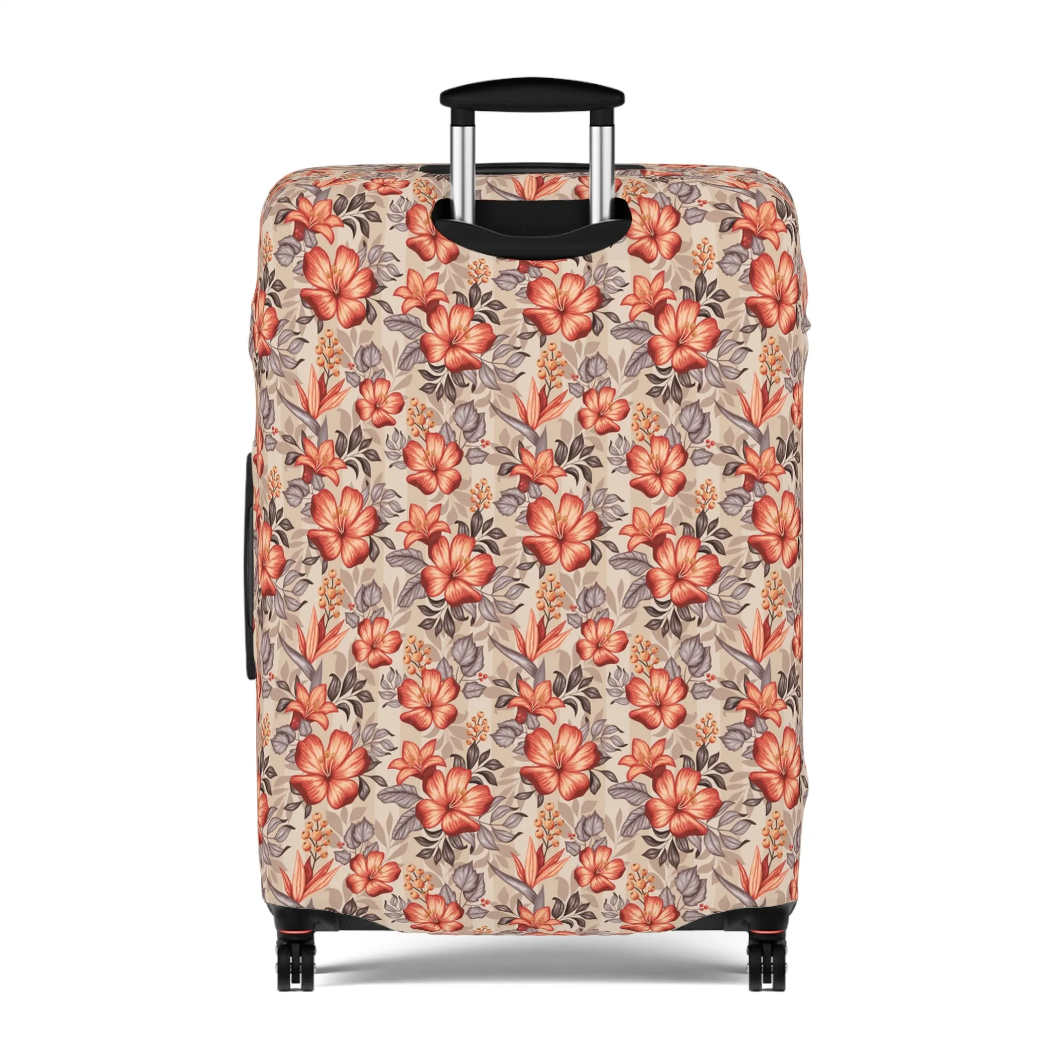 Boho Floral Luggage Cover - Trendy Travel Floral Suitcases Cover