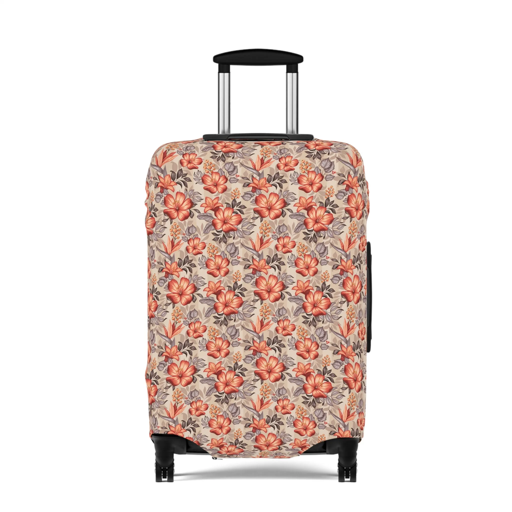 Boho Floral Luggage Cover - Trendy Travel Floral Suitcases Cover