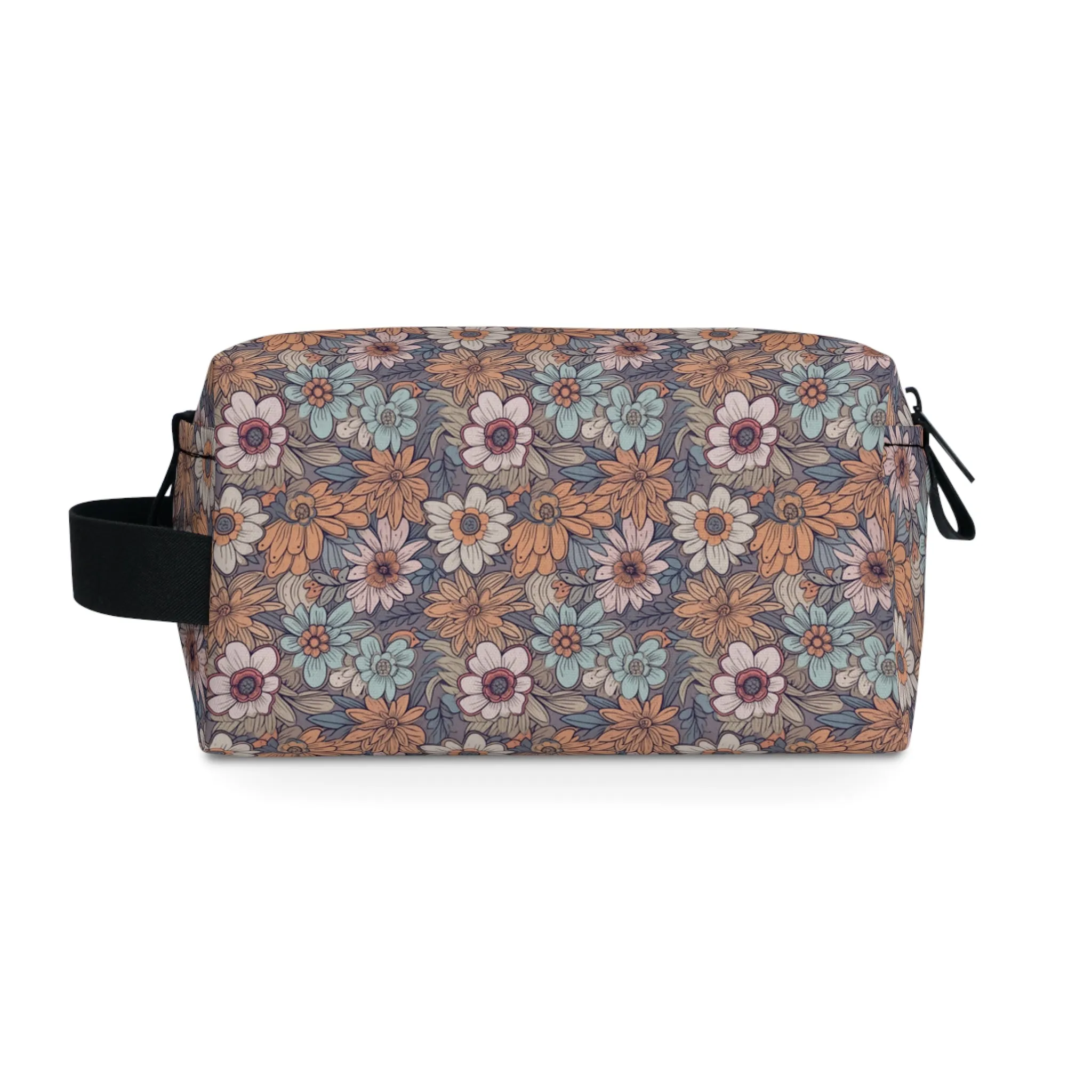Boho Floral Toiletry Bag | Chic & Water-Resistant Organizer | Perfect for Camping, Travel, College