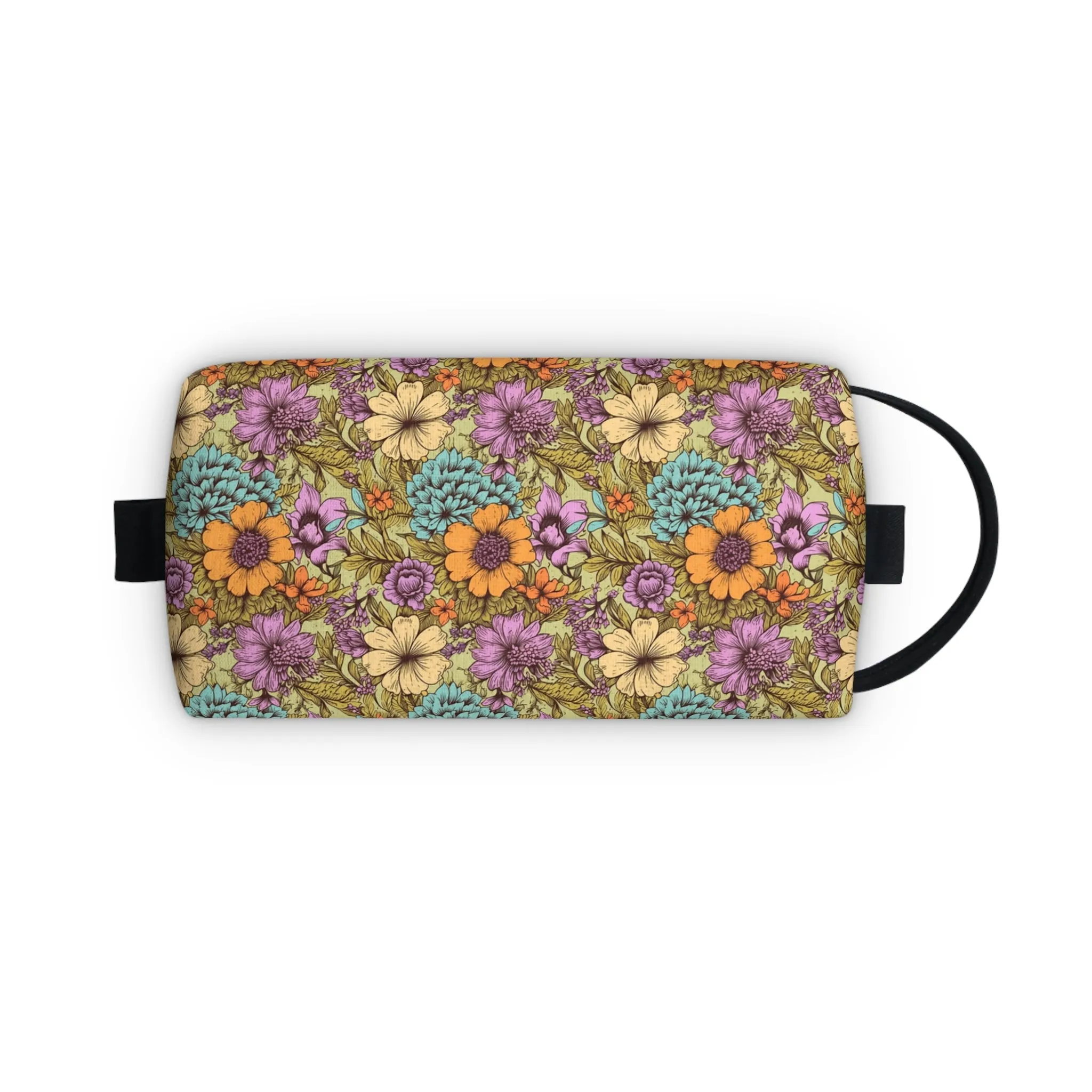 Boho Floral Toiletry Bag | Chic & Water-Resistant Organizer | Perfect for Camping, Travel, College