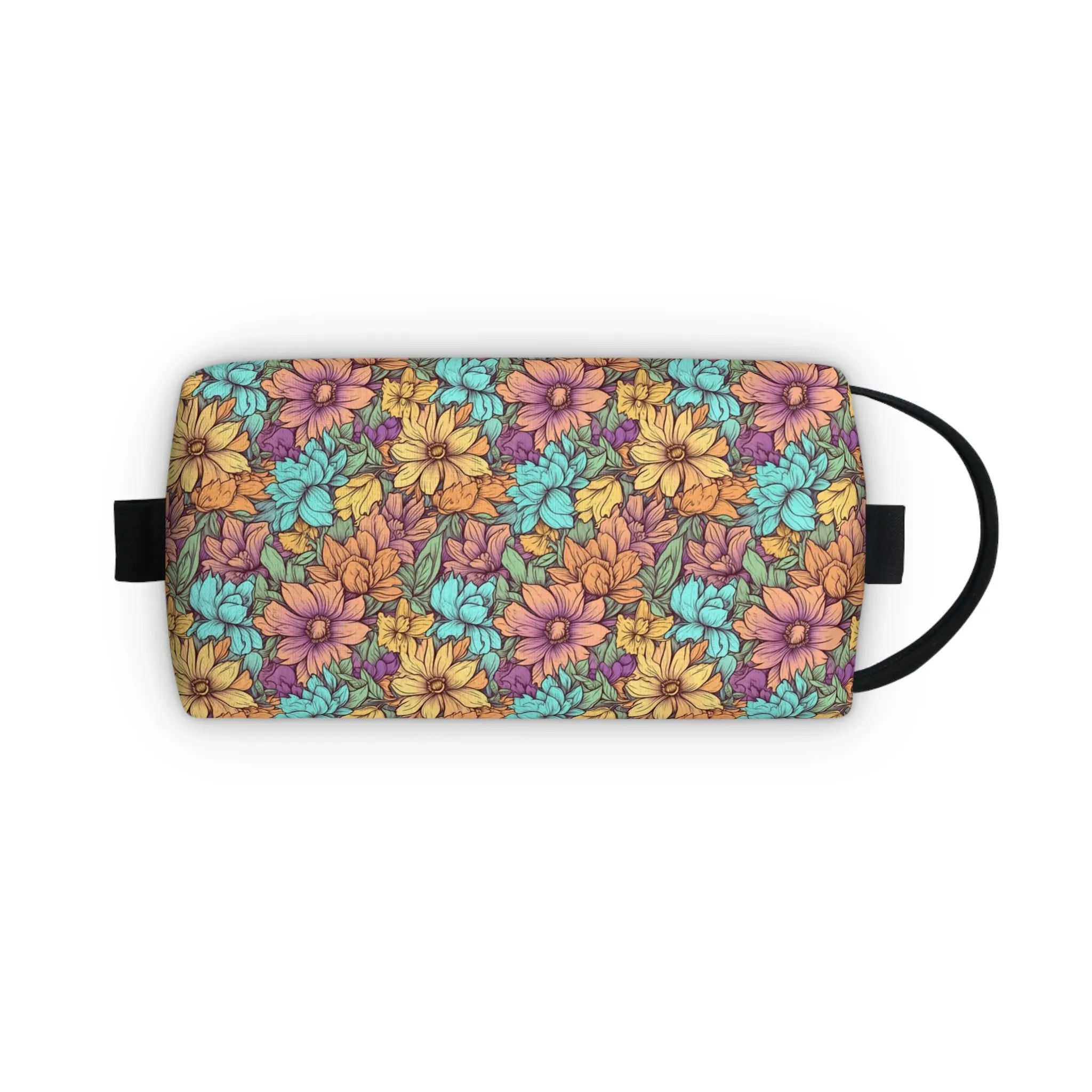 Boho Floral Toiletry Bag | Chic & Water-Resistant Organizer | Perfect for Camping, Travel, College