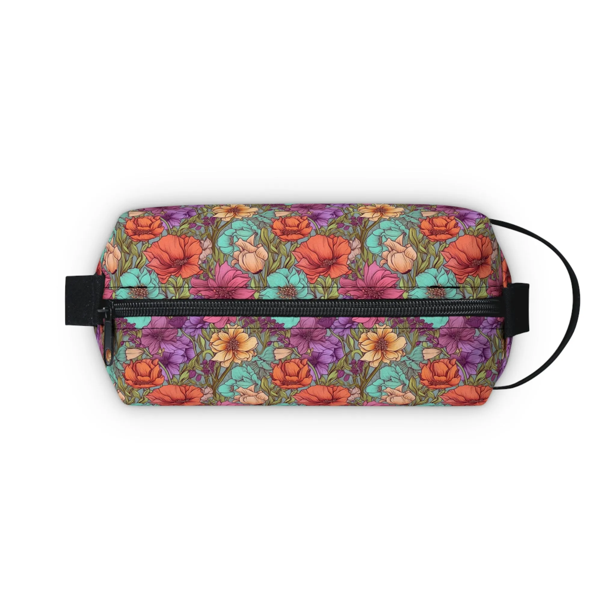 Boho Floral Toiletry Bag | Chic & Water-Resistant Organizer | Perfect for Camping, Travel, College