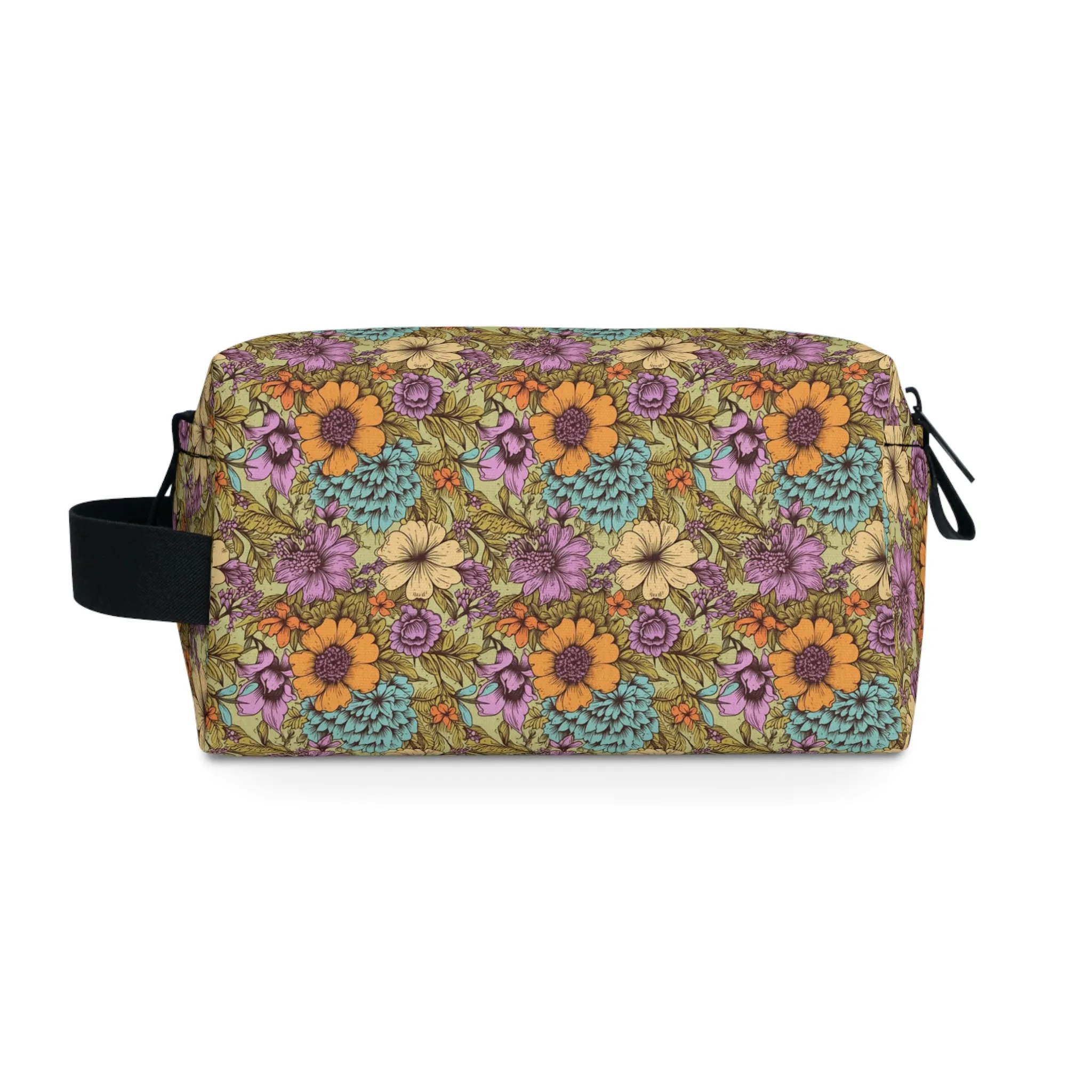 Boho Floral Toiletry Bag | Chic & Water-Resistant Organizer | Perfect for Camping, Travel, College