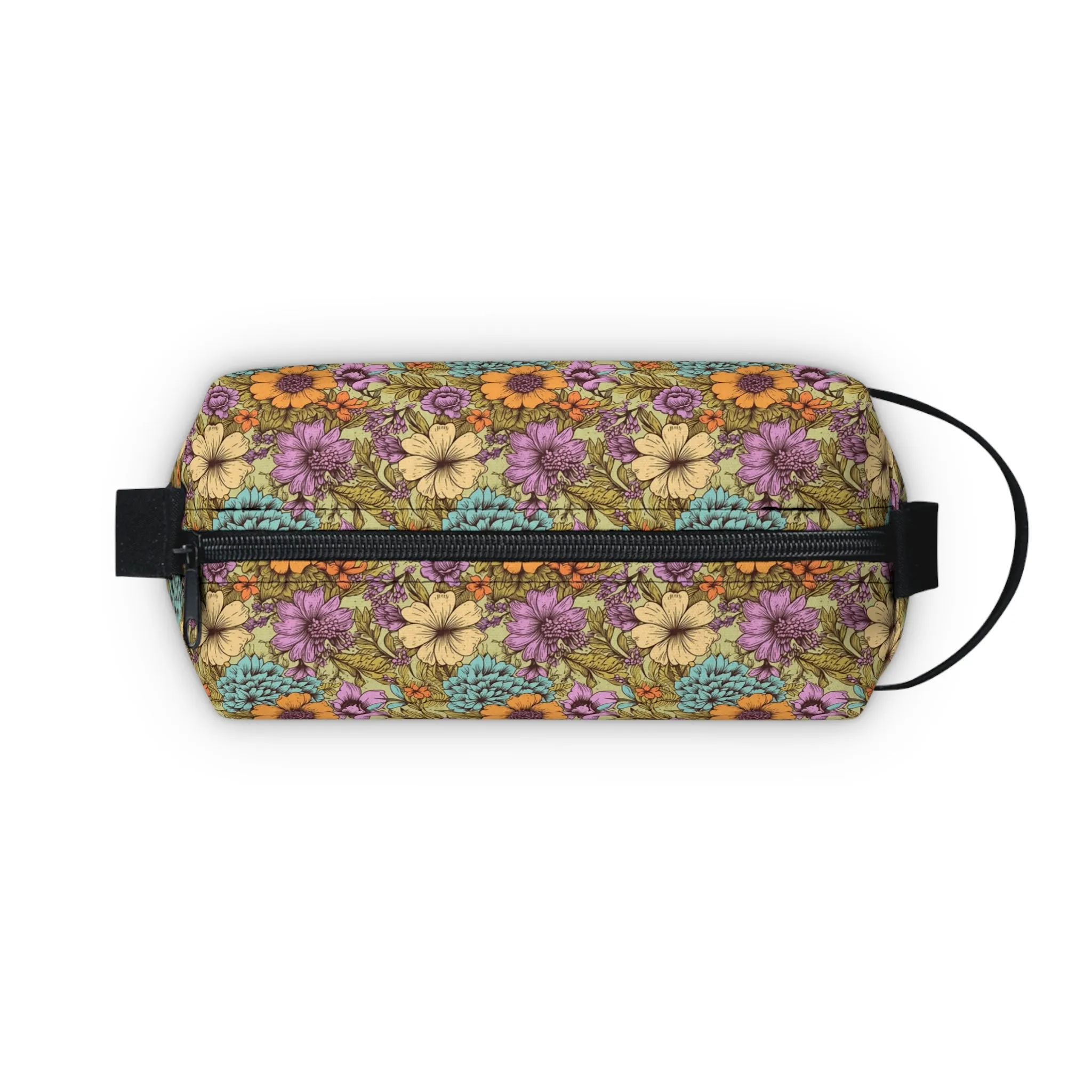 Boho Floral Toiletry Bag | Chic & Water-Resistant Organizer | Perfect for Camping, Travel, College