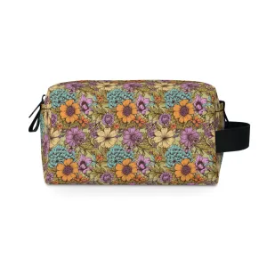 Boho Floral Toiletry Bag | Chic & Water-Resistant Organizer | Perfect for Camping, Travel, College