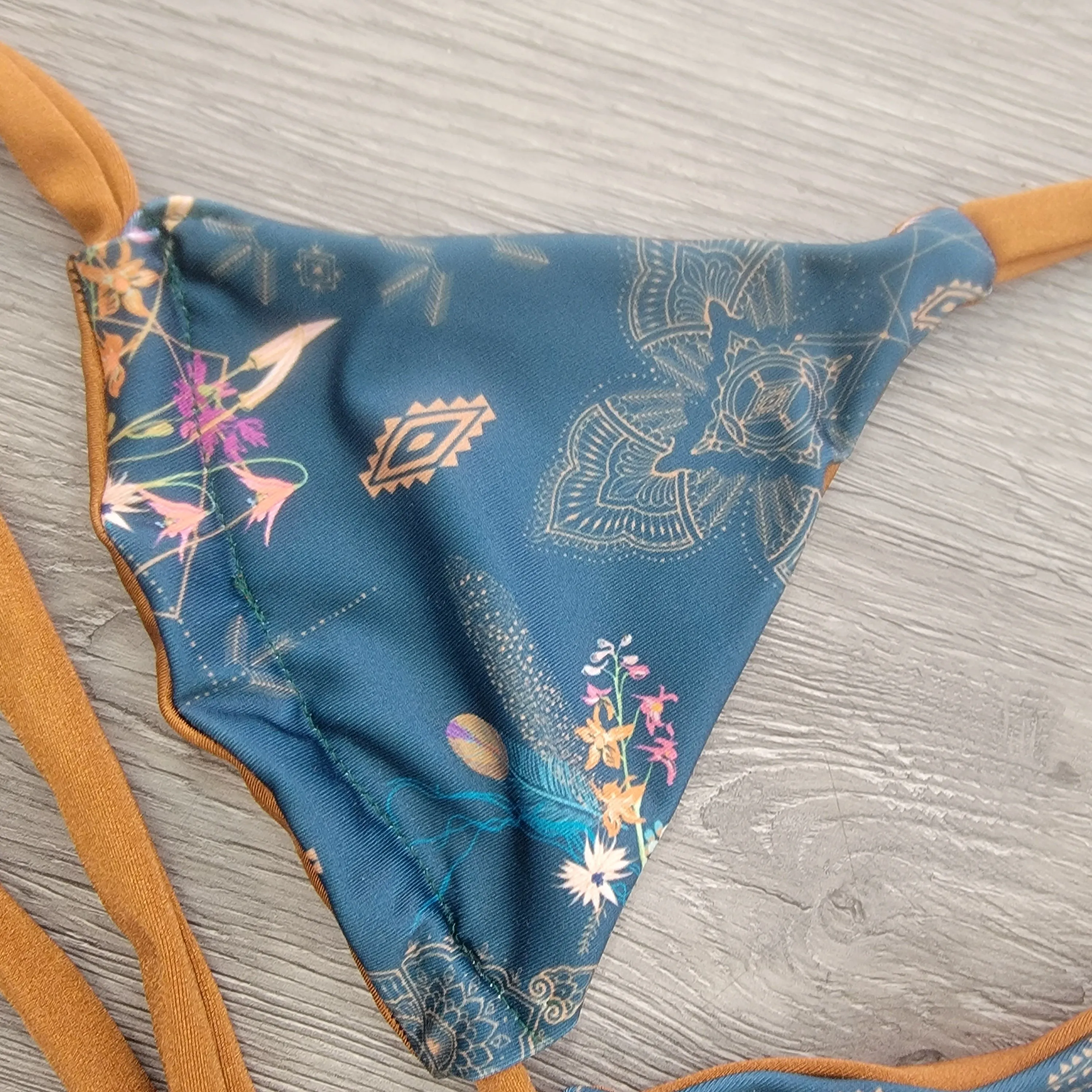 Boho Triangle Top Sample